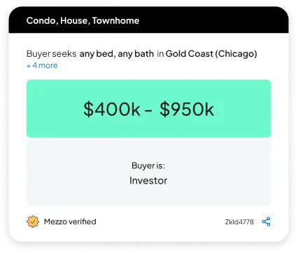 Chat messages with buyer